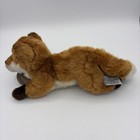 Yomiko Classics Fox Laying Down 9    Plush Russ Berrie Realistic Stuffed Animal