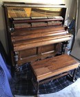 Mathushek Piano Antique Late 1800   s