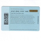 2017 Starbucks Card 6149   Recycled Special Edition   Mint Unused Condition