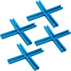 Powertec 71609-p4 T-track Intersection Kit  4 Sets