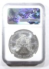 2017 1 Oz 999 American Silver Eagle Dollar Coin Ngc 70 Fdoi Moy Z8