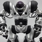 Vtg Wowwee Robosapien 2004 V1 Silver 14  Tall 7  Mini Manual Cup Remote Read