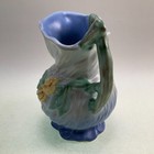 Weller Art Pottery Roba Ewer Pitcher Vase - Yellow Flowers Vintage