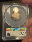 1876 20c Twenty Cent Piece Cacg Ms63  Toned Monster Color