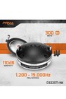 1x Prv Audio D3220ti-nd Pro Compression Driver Horn Titanium Neodymium 300 Watts
