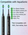 Replacement Toothbrush Heads 12 Pack Compatible With Aquasonic Black Series  Duo
