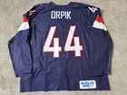 2014 Brooks Orpik Team Usa Sochi Olympics Russia Game Used Worn Hockey Jersey