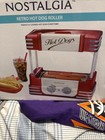 Nostalgia Electrics Hot Dog Roller Clean Grill Model Rhd800   Bun Warmer Nib