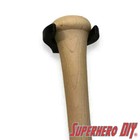 Baseball Bat Holder Wall Mount   Floating Shelf For Baseball Bat Storage Or Disp