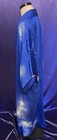 Yamato Women s Silk Crepe Kimono Robe Blue Floral Print One Size 