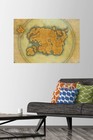 Trends International The Elder - Map Wall 22 37 X 34 00 Premium Pin