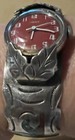 Vintage Timex Navajo Sterling Silver Chip Inlay Coral   Turquoise Cuff Watch