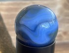 Vintage Cac Christensen Agate Deep Ocean Shooter Marble  1   