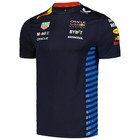 Men s Castore Navy Red Bull Racing 2024 Set Up T-shirt
