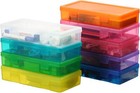 Small Plastic Storage Box Containers With Latching Lids - Craft Organizers