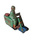 Vintage Motorcycle Vespa King Scooter Yonezawa Tin Litho Toy Parts Catalog