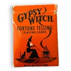 Vintage Gypsy Witch Fortune Telling Playing Cards W  Box