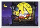 Ship Of Dreams Little Boy Journey Around The Earth Art Russian Modern Postcard