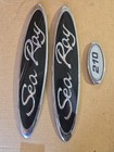 Set Of 3 Sea Ray Emblems Logo Letter 2007 210 Select Badges 13 