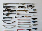 57 Vintage Star Wars Weapons Figures Lot  Repros Tp