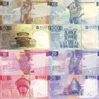 Macau Set 8 Unc 10 20 50 100 Patacas 2024 2025 Boc   Bnu P 129-131 132 P 90-93