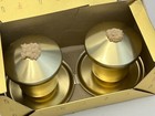 Vintage John Charles Copperware Tiki Table Lamps Torch Outdoor Light Aluminum