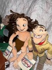Disney Store Tarzan Mini Bean Bag Plush Nwt Tantor Clayton Baby Baboon Lot Of 5