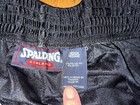 Spalding Dazzle Pants Vintage 90   s Medium Basketball Shiny Satin Retro Glanz