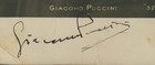 Giacomo Puccini - Picture Post Card Signed