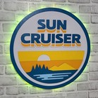 Sun Cruiser Ice Tea Vodka 3d Led Lighted Sign With Remote