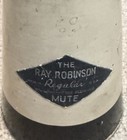 Vintage Ray Robinson Regular Brass Instrument Mute Made In Usa