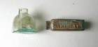 Igloo Ink Bottle And Dr  Marshall s Catarrh Snuff Bottle With Pontil
