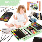 168pcs Drawing Painting Set  Deluxe Wooden Art Set Crafts Coloring Book  Sketch