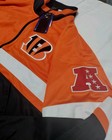 Starter Nfl Cincinnati Bengals Full Zip Fleece Men s Poly  Jacket 100  Polyester