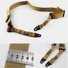 Tactical Two Point Sling Strap Bungee Rifle Gun Sling With Qd Buckle