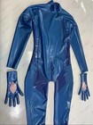 Latex Gummi Rubber Cosplay Catsuit Bodysuit Gloves Socks Customized 0 4mm  1524