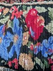 Vintage Floral Drawstring Maxi Skirt Size Med large Hippie Forest Fairy Grunge