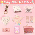 Baby Girl Gifts For Girls Newborn Shower Gift Basket Unique Pink Newbaby Set