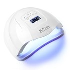 120w Nail Lamp Uv Led Light Professional Nail Polish Dryer Gel Curing Machine Au