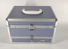 Makeup Train Case Cosmetic Organizer Box With Trays Drawer Cosmetic Storage
