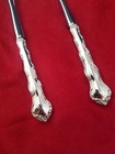 Tara By Reed   Barton Sterling Silver Handle Custom Made Salad Set Servers