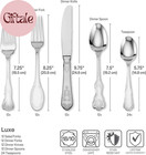 Hotel Collection Silverware Set For 12  77-piece 18 10 Stainless Steel Flatware 