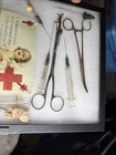 Ww2-1970 American Red Cross Pins Button Tb Treatment Ect
