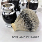 100  Silvertip Badger Hair Shaving Brush  Handmade Shaving Brush With Fine Re   