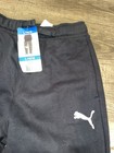 Nwt Youth Puma Fleece Jogger Sweatpants Size Large 14 16 Black