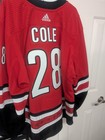 Mic Authentic Adidas Carolina Hurricanes Red Jersey Size 58g