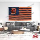 Detroit Tigers Flag 3x5 Ft Banner Grommets Cave Man Fast Free Shipping Us Seller