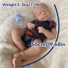 19 68   Unpainted Boy Doll  Silicone Reborn Doll  Handmade children s Toys gifts