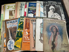 Lot Of 135 Vintage Antique Piano Sheet Music Early To Mid 1900s  nbs-e 