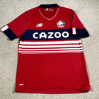 Lille Olympique Sporting Club Jersey Men Medium Kit French Ligue 1 New Balance